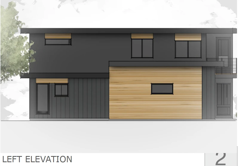 Olympic Left Elevation