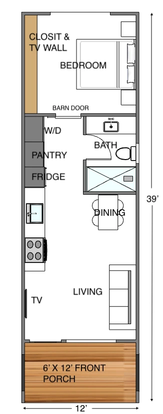 Sedona Floor Plan