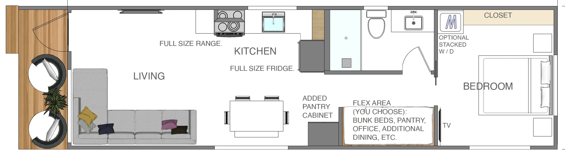 XL Floor Plan