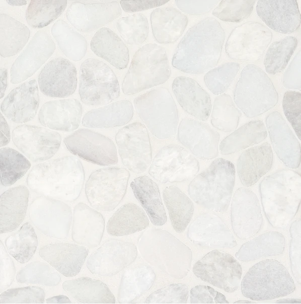 WHITE PEBBLES