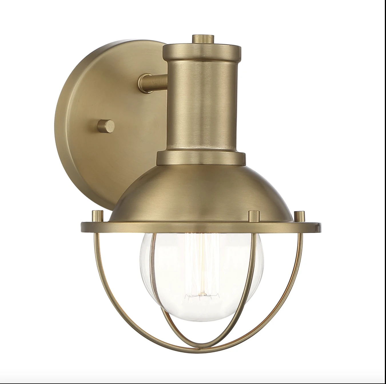 DALTON BRUSHED GOLD SCONCE